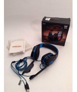 Kotion Each Pro PC Gaming Headset Blue And Black G4000 - £7.09 GBP