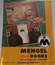 Vintage MCM Modern Mengel Flush Doors Brochure - $4.99