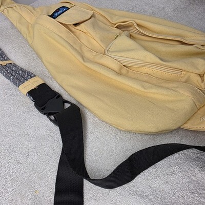 KAVU Rope Sling Crossbody Bag Yellow Adjustable Item image 6