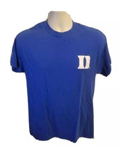 2012 Duke University Football 100th Season Adult Medium Blue TShirt - £11.84 GBP