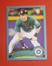 2011 Topps Update Wal Mart Blue Border #254 Dustin Ackley Seattle Mariners - £1.56 GBP