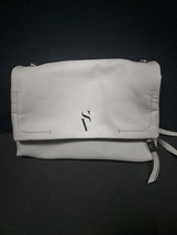 Simply Vera Vera Wang Sintra Gray Crossbody Handbag Purse Chain Strap - $348.97 MXN