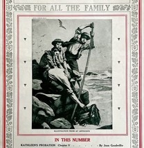 1917 Youth&#39;s Companion Full Front Cover George Varian Art September LGADYC4 - $473.67 MXN