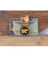 Jack Nicklaus  Logo  Spring Loaded Money Clip - Gold  Plated Clip - $23.92