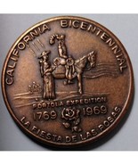 1769-1969 California Bicentennial Portola Expedition Coin - £8.61 GBP