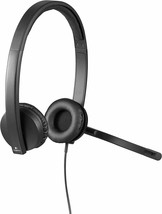 Logitech - H570e - USB Stereo Headset with Noise-Cancelling Microphone - £62.50 GBP