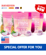 3 SkinnyFit Super Youth Tropical Punch Collagen Powder, Probiotics, 30 S... - $113.24 CAD