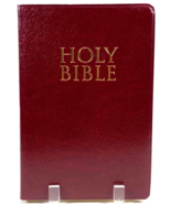 Vtg Holy Bible King James Version w/ Red Letter - Giant Print - Zonderva... - $350.54 MXN