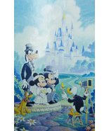 Disney Fairy Tale Wedding Lithograph Limited Edition of 250 - £228.46 GBP