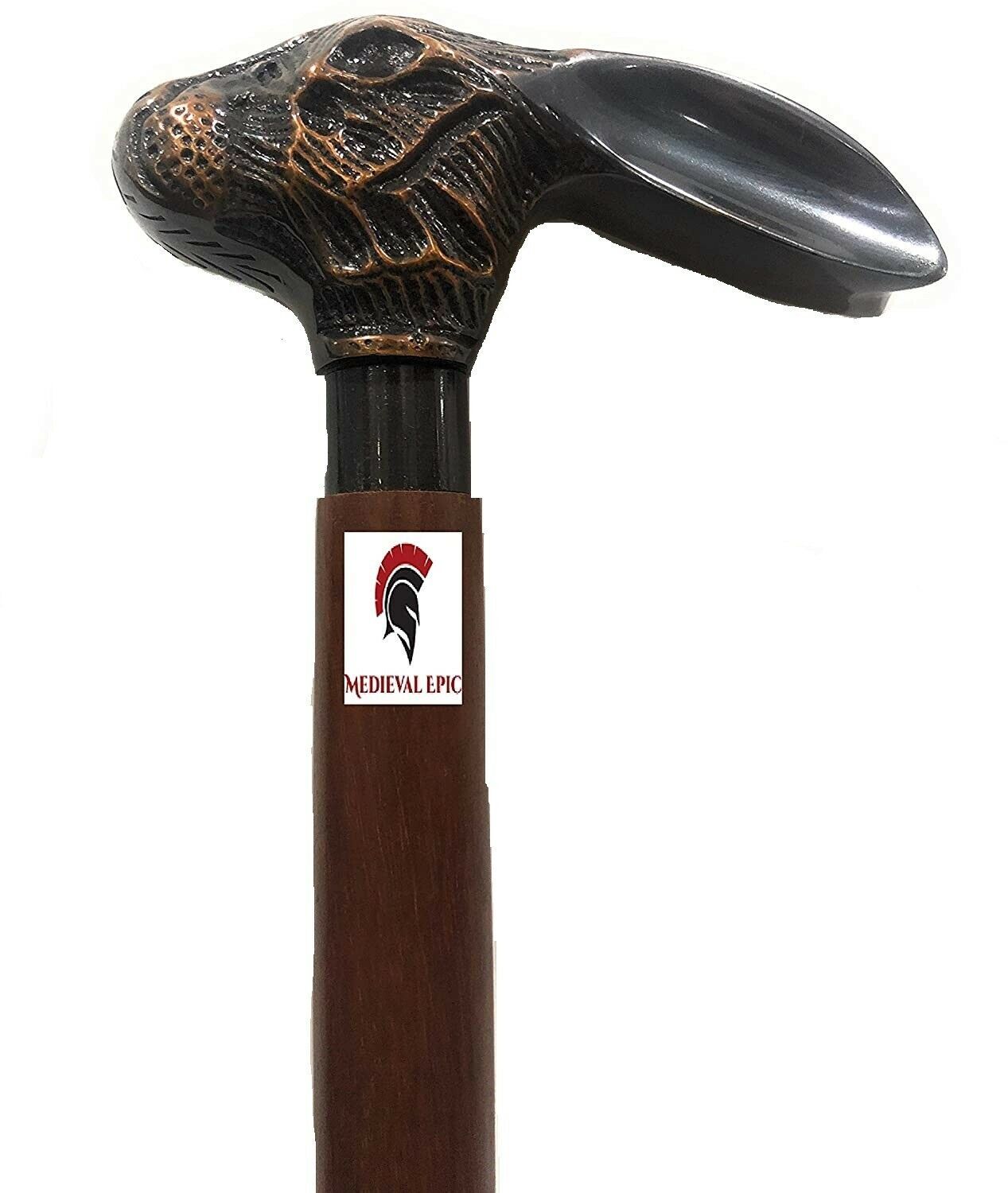 NauticalMart Antique Walking Stick Vintage Style Rabbit Head Sticks - $78.21