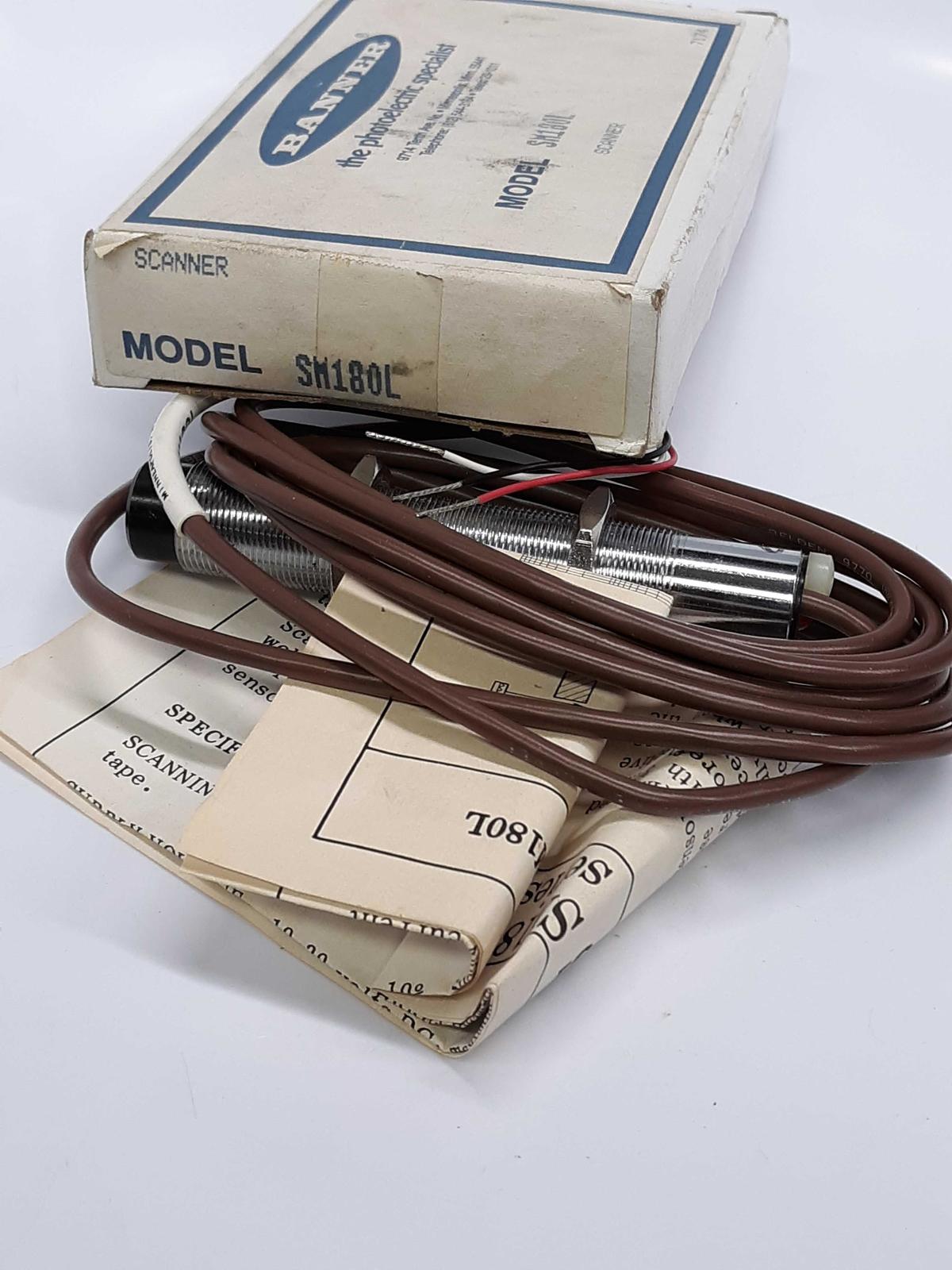Banner SM180L Photoelectric Sensor/Scanner  - $14.50