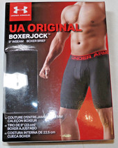 Under Armour UA Original BoxerJock 9&quot; inseam boxer brief S 28-29 black 0... - £16.86 GBP