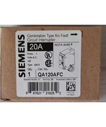 Siemens QA120AFC 20-Amp Single Pole 120-Volt Plug-On Combination AFCI Br... - $49.00