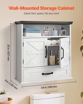 VEVOR? Bathroom? Wall? Cabinet? Storage? Medicine? Cabinet? 2? Doors? &amp;?... - $146.49