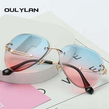 OULYLAN - Original  Rimless Sunglasses Women Brand Designer Sun Glasses ... - £55.82 GBP