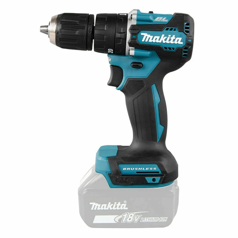 2023 Makita D487 Cordless Hammer Driver Drill 18V LXT Brushless Motor Impact Ele - £266.85 GBP