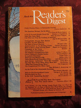 Readers Digest March 1976 Arthur Ashe Callaway Gardens Abominable Snowman - £6.46 GBP