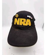 NRA Black Adjustable Cap With Nra Rso Pin And Car pin - $14.55