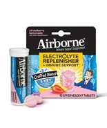 Airborne Electrolyte Cough and Cold Treatment - Strawberry/Lemonade - 10ct - £10.13 GBP