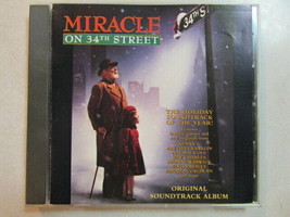 Miracle On 34th Street Original Motion Picture Soundtrack 1994 10 Trk Cd V/A Vg+ - £2.31 GBP