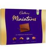 80 Piece Cadbury Miniatures Chocolate 2x Gifting Box 400 gm/14.10 oz Can... - £55.27 GBP