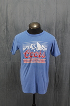 Vintage Grpahic T-shirt - Coors British Columbia - Men&#39;s Large - £51.11 GBP