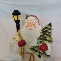 Spode Christmas Tree Santa Claus Figural Vase 15&quot; Saint Nick Father Christmas  - £104.54 GBP