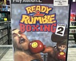 Ready 2 Rumble Boxing: Round 2 (Sony PlayStation 2, 2000) PS2 CIB Complete - £13.19 GBP