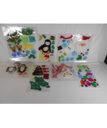 Lot of Gel Window Clings Christmas Winter Snowman Penguin Snowflakes - $172.01 MXN