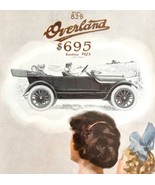 Willys Knight Overland 83-B 1916 Roadster Advertisement Automobilia HM1C - $59.99