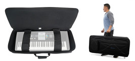 61 Key Padded Rigid Durable Keyboard Gig Bag Case For Yamaha Psr-E223 - £112.96 GBP