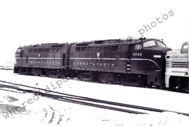 Pennsylvania Railroad PRR 9723A 9721A Baldwin RF16A Argo ILL 1967 Photo - £11.23 GBP