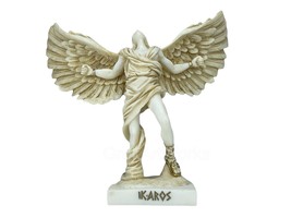 Icarus Greek Mythology Cast Alabaster Statue Sculpture 15 cm - £28.96 GBP