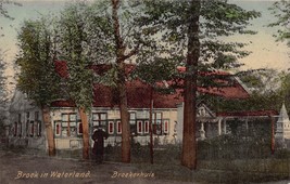 Paesi Bassi ~ Broek IN Waterland Braekerhuis ~1910s Foto Cartolina - £9.02 GBP