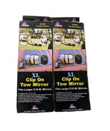 Left Right Tow Mirrors Pair Of Prime Products 30-0096 XL Clip On - $47.71 CAD