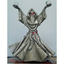 &quot;THE WIZARD&quot; Collectible Pewter Figurine - Masterworks Fine Pewter &amp; Crystal - £22.72 GBP