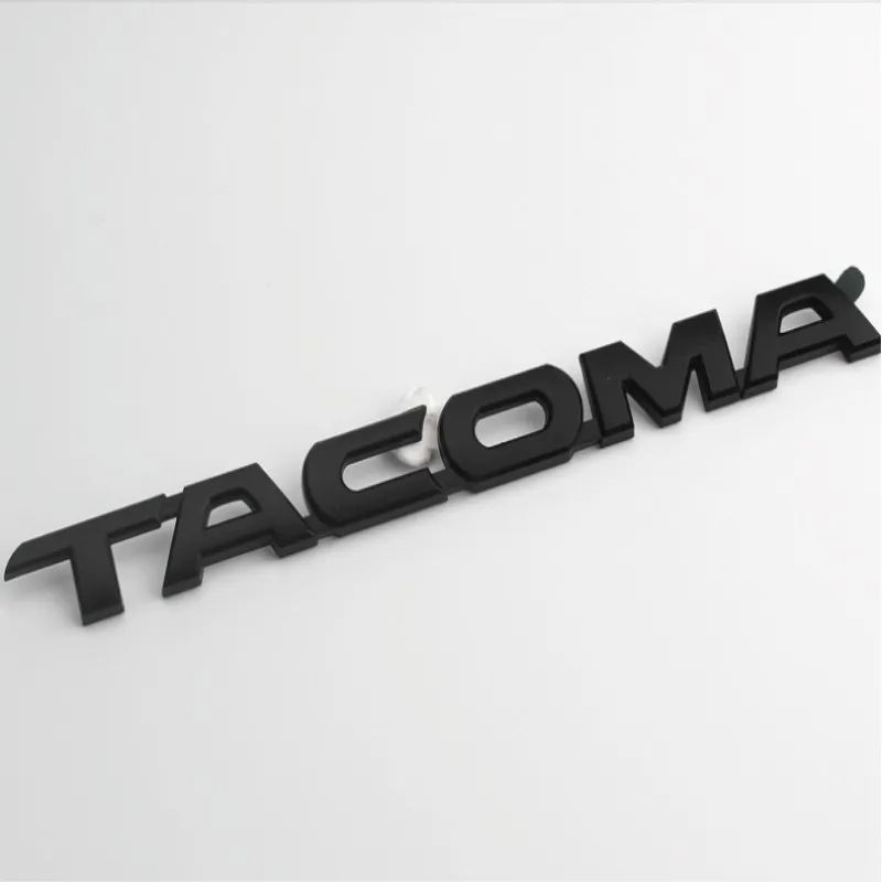 High Quality 1pc New Car Styling 30CM 3D ABS Plastic Chrome Black Emblem Side De - $73.50