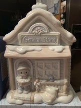 PRECIOUS MOMENTS Sugar Town Flour&#39;s General Store Flour Canister Cookie ... - $99.99