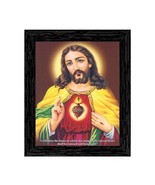 Jesus Christus gerahmtes Wandgemälde mit Tischplatte (20 x 15 cm) – MIT... - £19.17 GBP