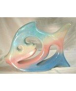 Harris Marcus Iridescent Rainbow Fish Art Figurine Endeavors AC0430 Vintage 90's - £177.49 GBP