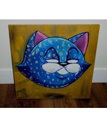 Tookie Williams Crip Gang Painting Tookie Cat Acrylic On Canvas Original... - $888.56 CAD