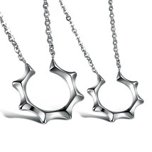 Sun Shaped Matching Pendants Necklaces for Sisters - £13.58 GBP