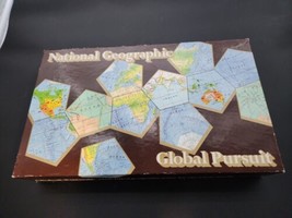 National Geographic &quot;Global Pursuit&quot; Board Game 1987 Vintage NOS - £13.87 GBP