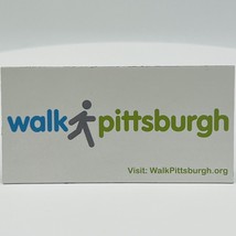  WalkPittsburgh.org Magnet Walk Pittsburgh - £3.94 GBP