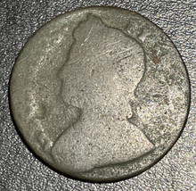 1736 UK United Kingdom King George II Colonial 1/2 Half Penny 8.13g Coin - £15.48 GBP