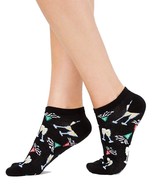 allbrand365 designer Womens Cheers Low Cut Socks,Black,9-11 - £7.02 GBP