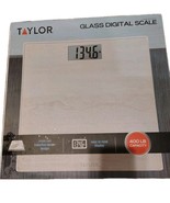 New Taylor Glass Digital Body Scale Platform 400 lb Capacity - $313.10 MXN