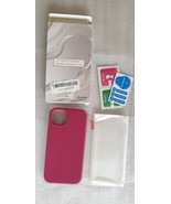 Screen Protector &amp; Red Protection Case for iPhone 14 Plus Max - $9.99