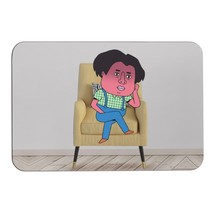 Mondxflaur Funny Non Slip Bathroom Mat for Shower Quick Dry Diatom Mud Rugs - $18.99