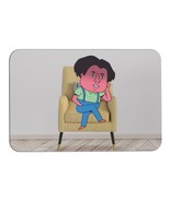 Mondxflaur Funny Non Slip Bathroom Mat for Shower Quick Dry Diatom Mud Rugs - $26.05 CAD
